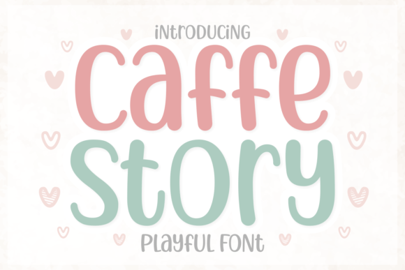 Caffe Story: A Playful Display Font That Elevates Creative Projects