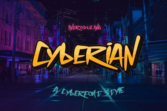 Cyberian: The Font That Powers Your Futuristic Designs