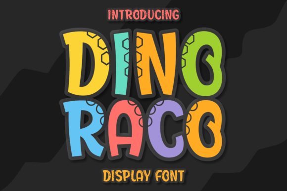 Dino Raco: A Playful Font with Dinosaur-Inspired Charm