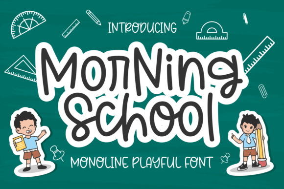 Morning School: A Font That Brings Joy to Your Designs