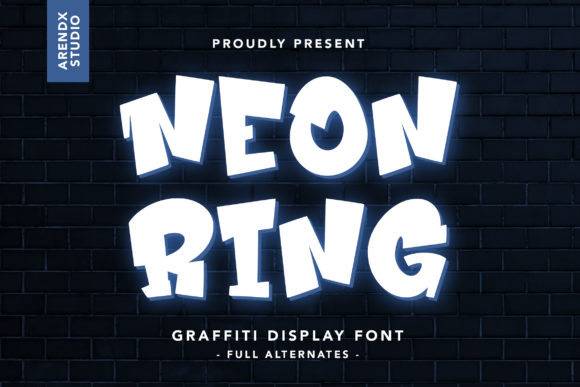 Neon Ring: A Font That Sparks Creative Freedom
