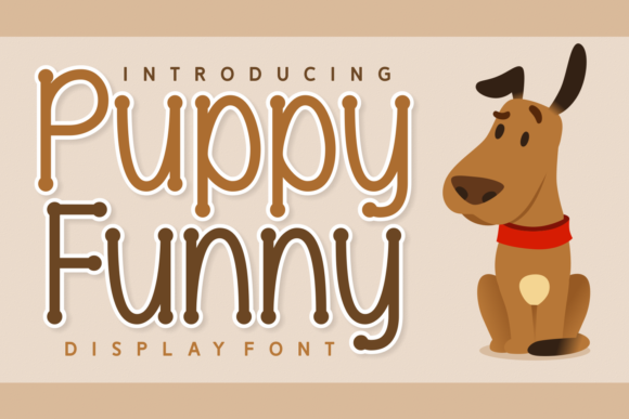 Puppy Funny: A Playful Display Font for Fun and Jolly Designs