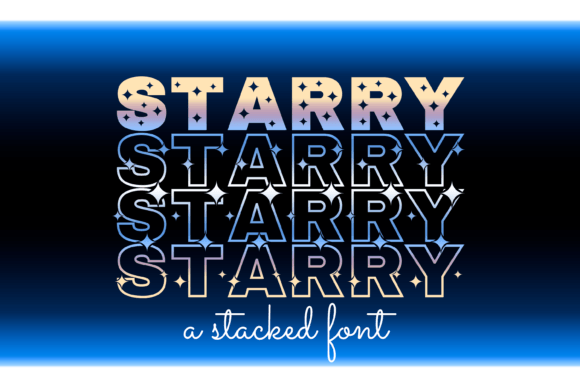 Starry Font: A Radiant Addition to Modern Design