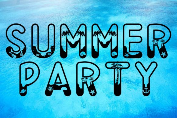 Summer Party Display Font: A Vibrant Addition to Your Design Toolkit